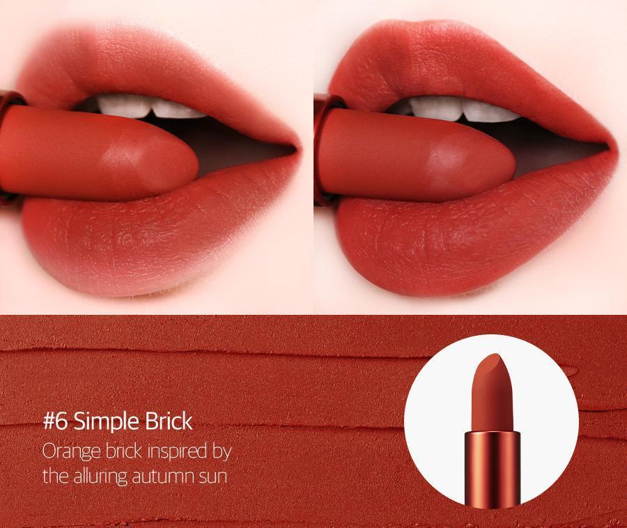 [TooCoolForSchool] Artclass Lip Velour #6 Simple Brick 3.5g