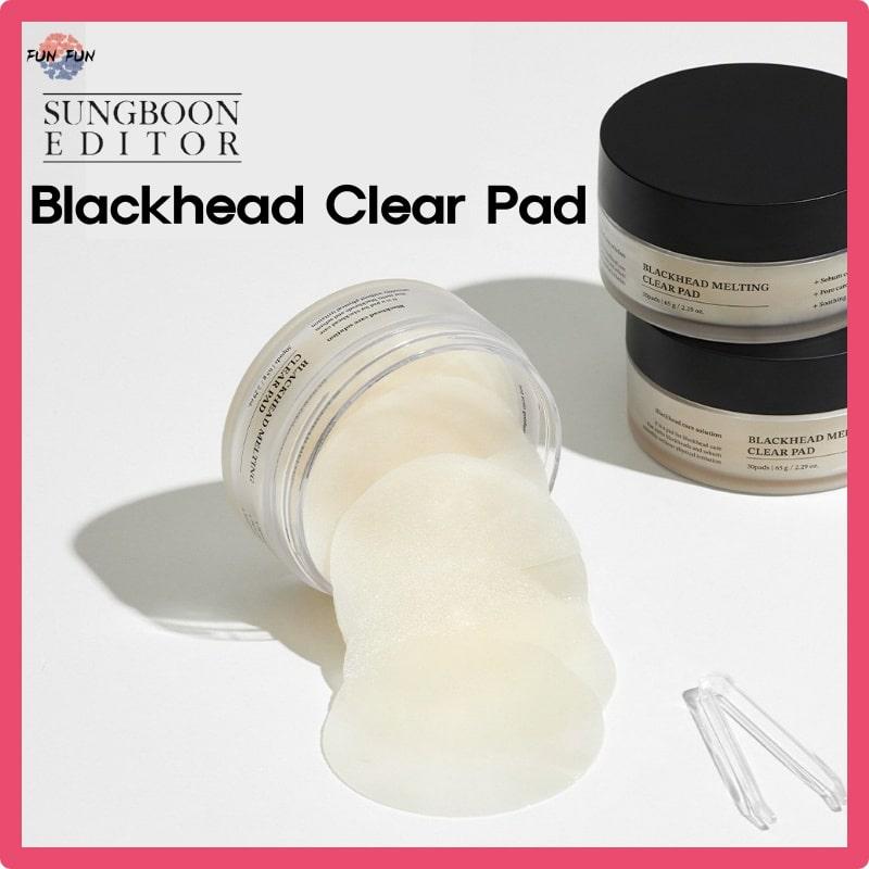 [SUNGBOON EDITOR] Blackhead Melting Clear Pad 30 sheets