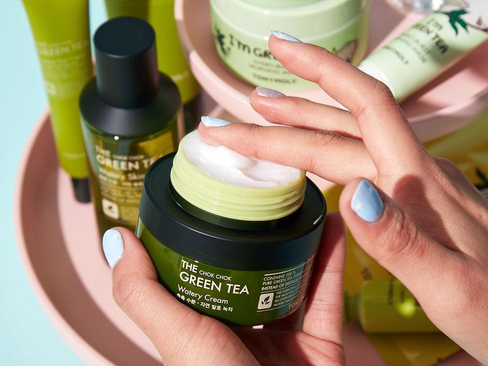 [TONYMOLY] The Chok Chok Green Tea Watery Moisture Cream 100ml