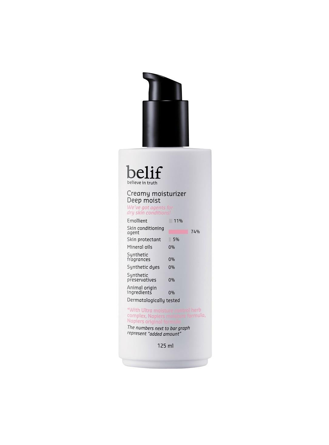 [Belif] Creamy moisturizer deep moist 125ml