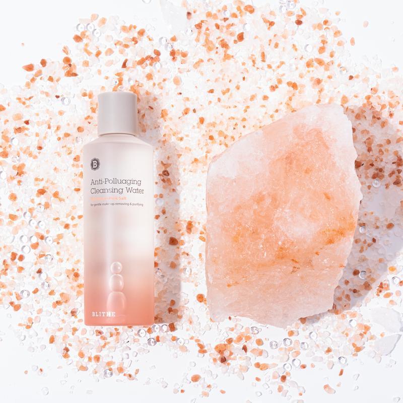 [Blithe] Anti-Polluaging Cleansing Water Himalayan Pink Salt 250ml