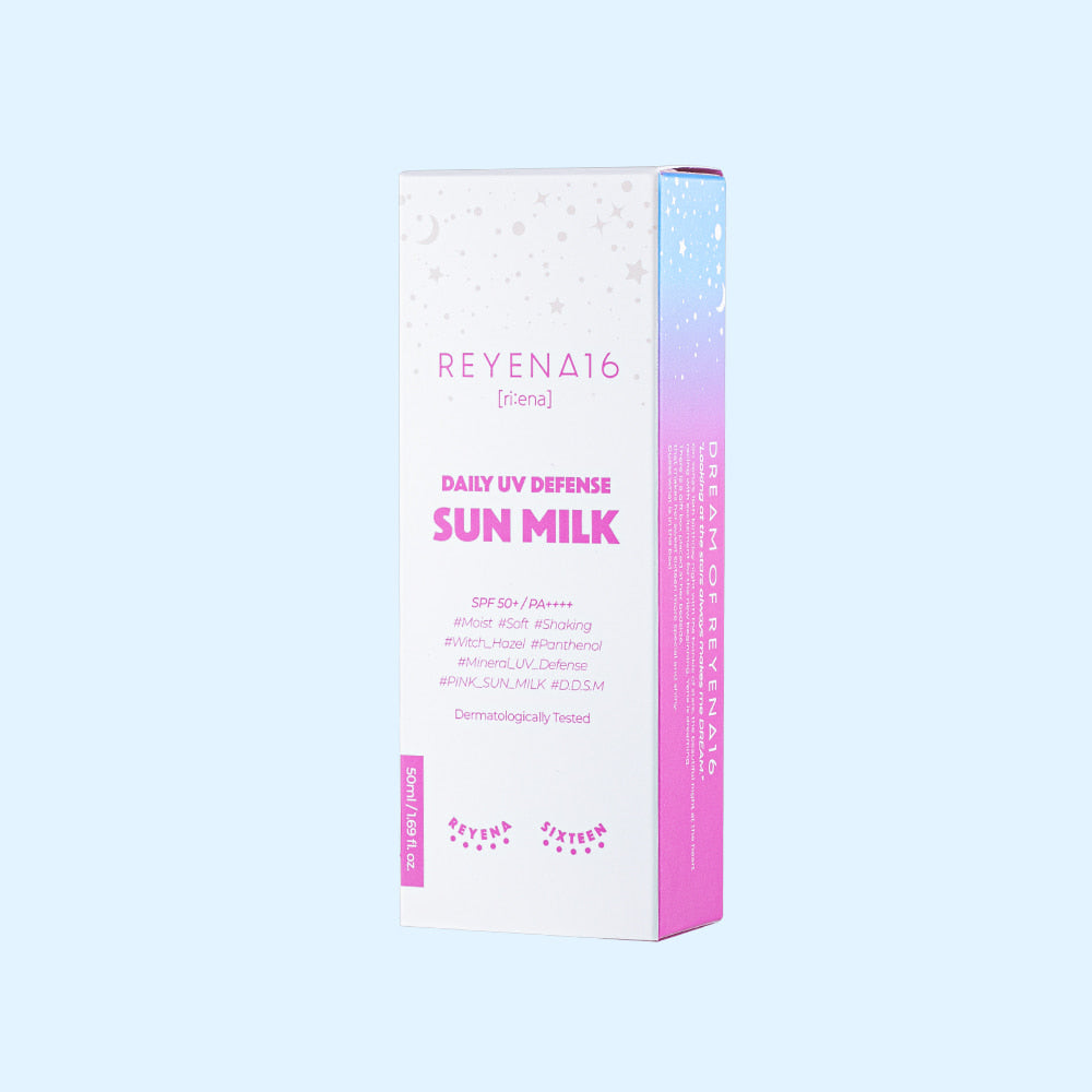 [REYENA16] Daily UV Defense Sun Milk SPF50+/PA++++ 50ml