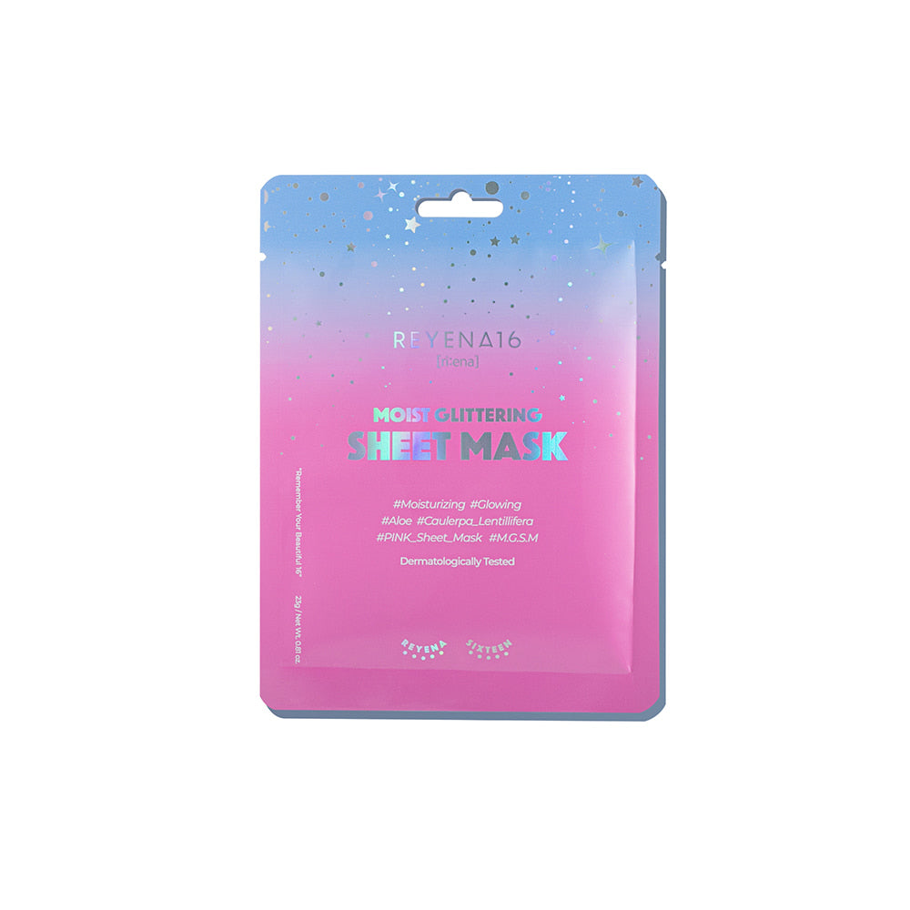 [REYENA16] Moist Glittering Sheet Mask 23g x 10 pcs