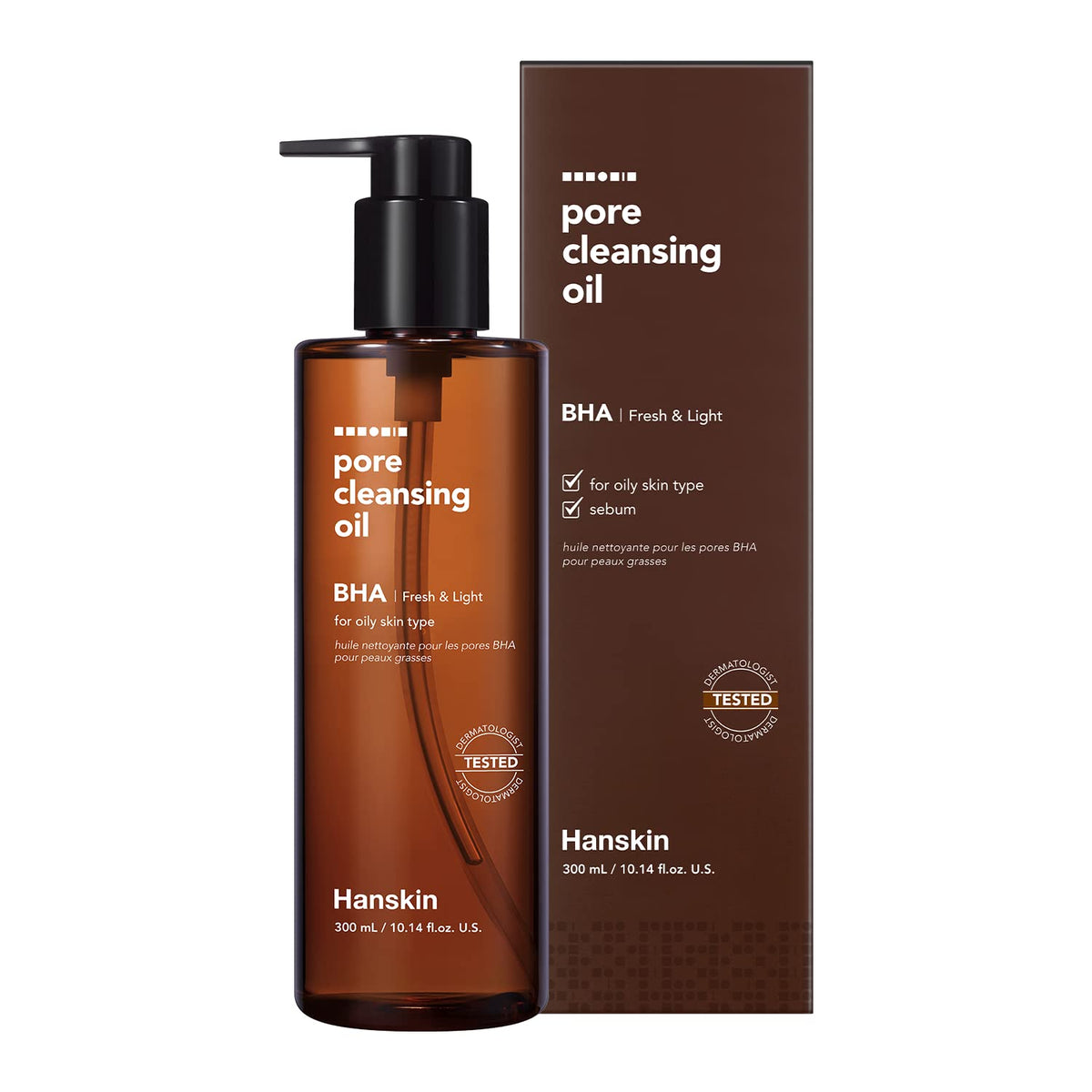 [Hanskin] BHA Pore Cleansing Oil 300ml