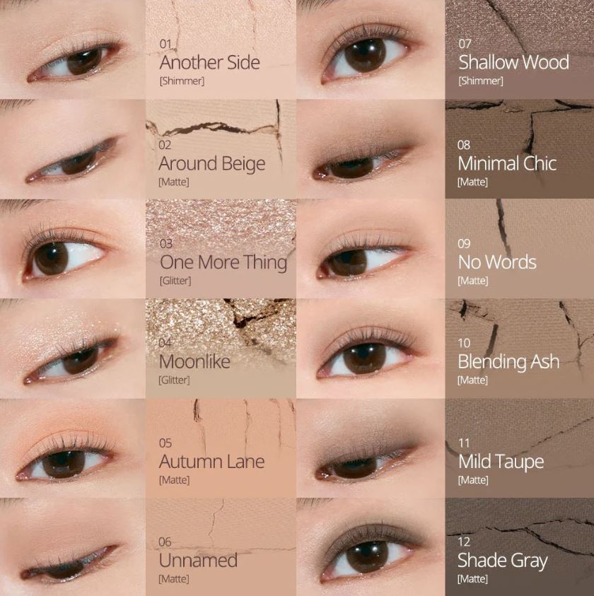 [Clio] Shade & Shadow Palette -01 Shadow Gallery