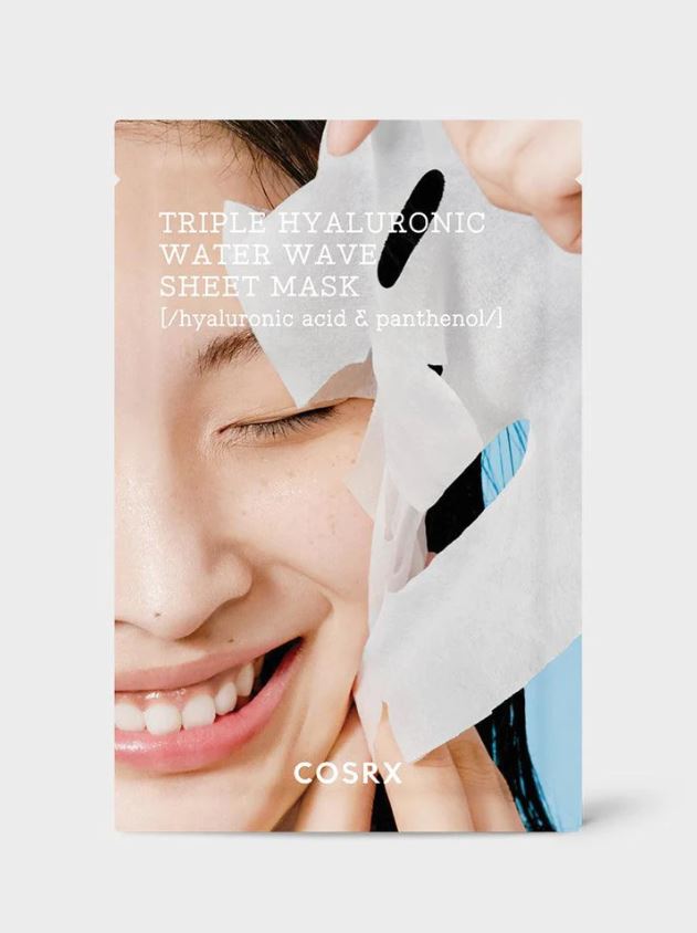 [Cosrx] HYDRIUM TRIPLE HYALURONIC WATER WAVE SHEET MASK 1ea 20g