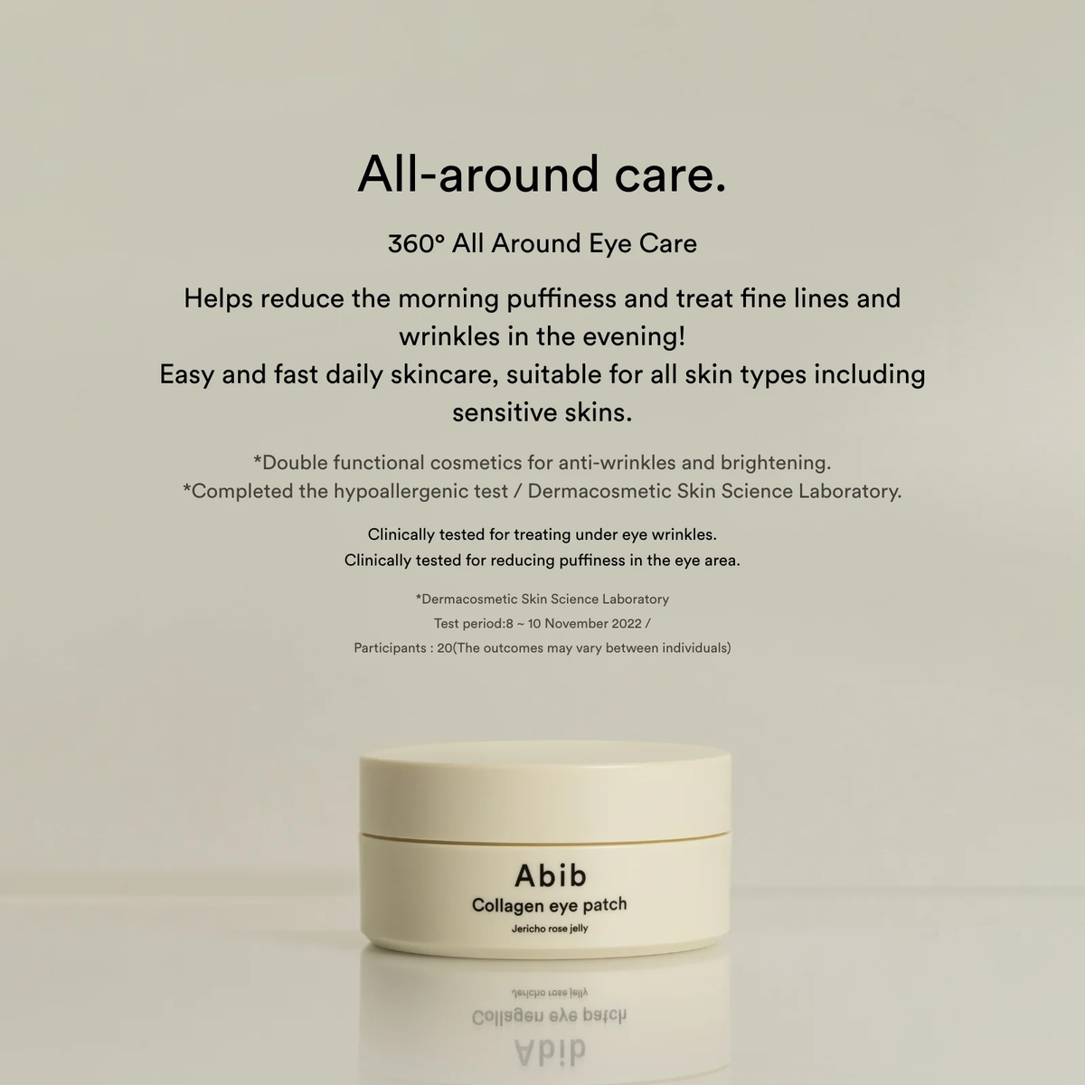 [Abib] Collagen eye patch Jericho rose jelly 60ea 90g