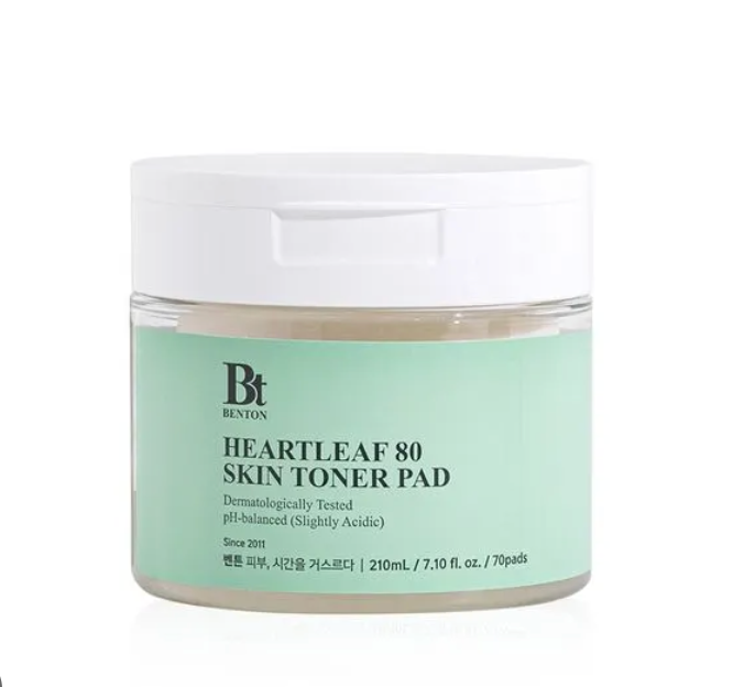 [benton] Heartleaf 80 Skin Toner Pad 210g / 70pcs