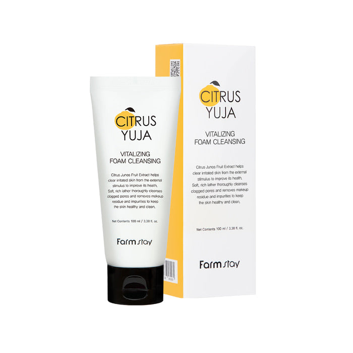 [Farmstay] Citrus Yuja Vitalizing Foam Cleansing 100ml