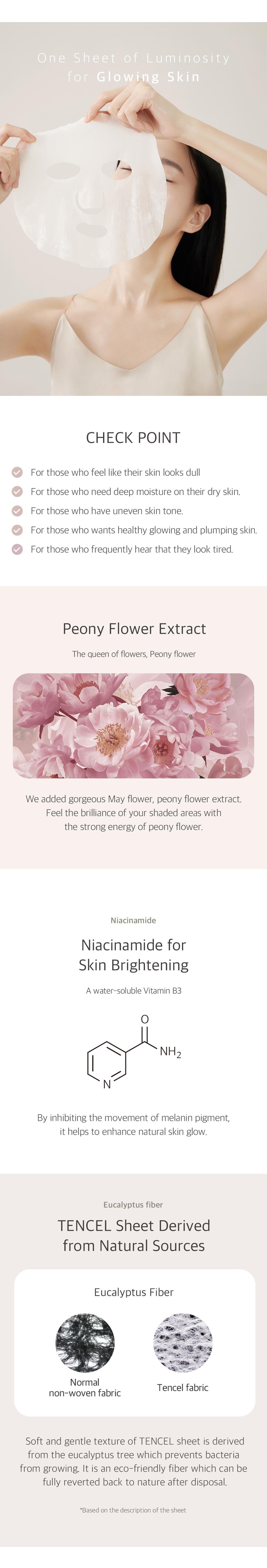 [Needly] Peony Jelly Mask 10 sheets