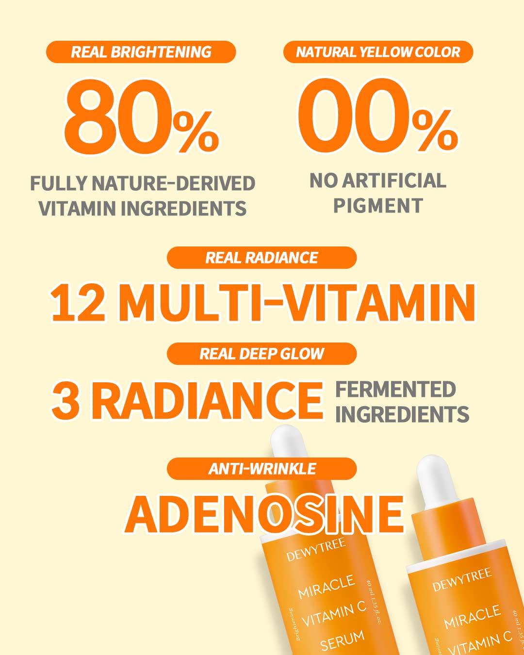 [Dewytree] MIRACLE VITAMIN C SERUM 40ml