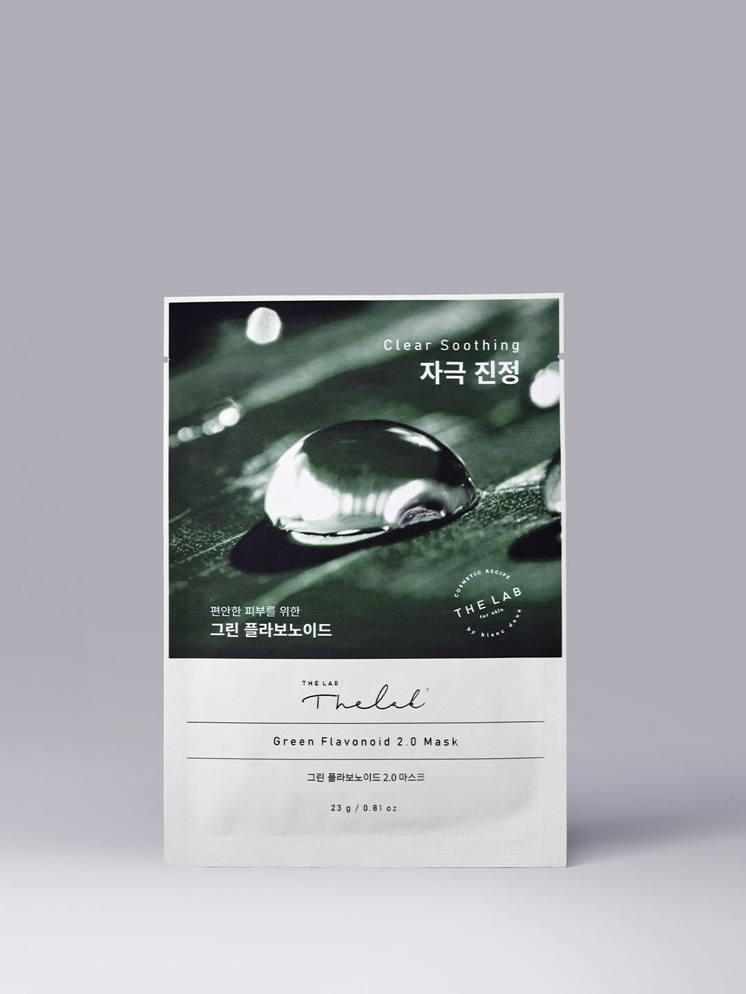 [THE LAB By BLANC DOUX] Green Flavonoid 2.0 Mask 1EA 23g